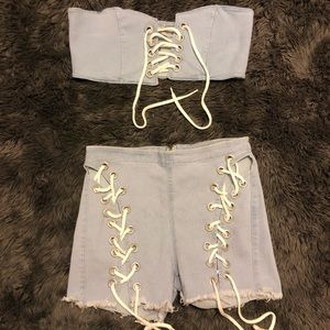 ❄️❄️Lace Up Set❄️❄️